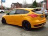 USED 2017 17 FORD FOCUS 2.0T EcoBoost ST-3 Hatchback 5dr Petrol Manual Euro 6 (s/s) (250 ps) Finished in TANGERINE SCREAM MET with contrasting FULL LEATHER RECARO HEATED SPORTS SEATS. GREAT Looking performance car pumping out 250 BHP with a load of factory extras. This has got to be one the the most fun hot hatch cars currently on sale. Features include Sat Nav, Rear Camera, Heated Leather Recarro Seats, Heated Steering Wheel, Red Calipers, Cruise, Keyless Start, Power folding Mirrors and more. Dealer serviced at 5632 miles, 20205 miles, 29577 miles and on arrival at 54381 miles.