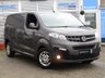 USED 2020 20 VAUXHALL VIVARO 1.5 Turbo D 2900 Sportive Panel Van 5dr Diesel Manual L1 H1 Euro 6 (s/s) (100 ps) Finished in MOONSTONE GREY with Ply Lined trim. This Vivaro is Vauxhalls best selling van and this third generation model is one of the best medium sized vans for sale right now. This clean, spacious and economical van is available today. Features include, Sat Nav, Cruise control, Park Sensors, B/Tooth, DAB Radio, Apple Play, Twin Side Loading Doors, Ply Lined Back, Air Con, Full Steel Bulkhead and much more. Dealer Serviced at 20769 miles, 41507 miles, 59465 miles and on arrival at 68543 miles.