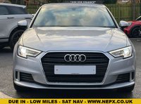 USED 2017 17 AUDI A3 1.4 TFSI CoD Sport Sportback 5dr Petrol Manual Euro 6 (s/s) (150 ps) LOW MILES - SAT NAV - FSH