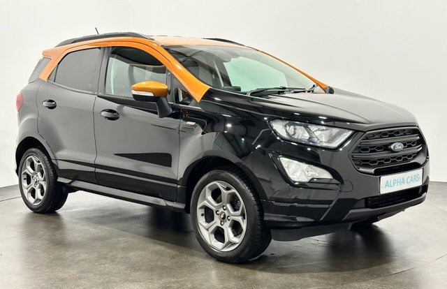 2018 18 Ford Ecosport 1 1.0T EcoBoost ST-Line SUV 5dr Petrol Auto Euro 6 (s/s) (125 ps) 5d AUTO 123 BHP