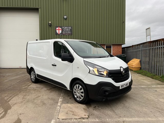 2017 17 Renault Trafic 1.6 dCi 27 Business Panel Van 5dr Diesel Manual SWB Standard Roof Euro 6 (120 ps)