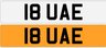 USED NUMBER PLATE PLATE 