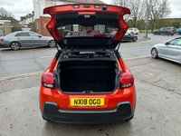 USED 2018 18 CITROEN C3 1.2 PureTech Flair Hatchback 5dr Petrol Manual Euro 6 (82 ps) &pound;200 TO SECURE, DELIVERY AVAILABLE!