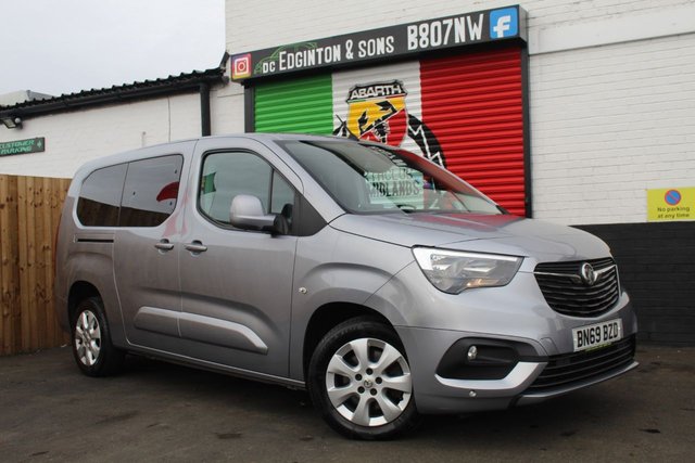 2019 69 Vauxhall Combo Life 1.5 Turbo D BlueInjection Energy XL MPV 5dr Diesel Manual Euro 6 (s/s) (7 Seat) (100 ps)
