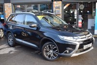 USED 2018 68 MITSUBISHI OUTLANDER 2.2 DI-D 4 SUV 5dr Diesel Auto 4WD Euro 6 (147 ps) HIGH SPEC NICE LOOKING CAR