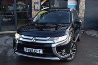 USED 2018 68 MITSUBISHI OUTLANDER 2.2 DI-D 4 SUV 5dr Diesel Auto 4WD Euro 6 (147 ps) HIGH SPEC NICE LOOKING CAR