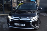 USED 2018 68 MITSUBISHI OUTLANDER 2.2 DI-D 4 SUV 5dr Diesel Auto 4WD Euro 6 (147 ps) HIGH SPEC NICE LOOKING CAR