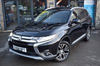 USED 2018 68 MITSUBISHI OUTLANDER 2.2 DI-D 4 SUV 5dr Diesel Auto 4WD Euro 6 (147 ps) HIGH SPEC NICE LOOKING CAR