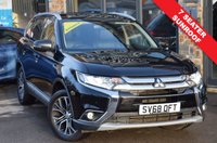 USED 2018 68 MITSUBISHI OUTLANDER 2.2 DI-D 4 SUV 5dr Diesel Auto 4WD Euro 6 (147 ps) HIGH SPEC NICE LOOKING CAR