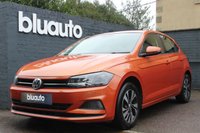 USED 2018 67 VOLKSWAGEN POLO 1.0 TSI SE Hatchback 5dr Petrol Manual Euro 6 (s/s) (95 ps) Apple Carplay & Android Auto, Front & Rear Parking Sensors, Insurance Group 8, Averages Over 64MPG!