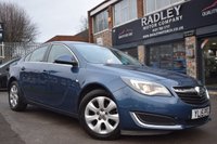 USED 2015 15 VAUXHALL INSIGNIA 2.0 CDTi ecoFLEX Tech Line Hatchback 5dr Diesel Manual Euro 5 (s/s) (140 ps) LOW MILEAGE CLEAN CAR