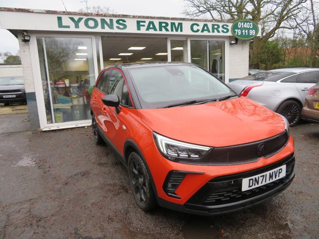 2022 71 Vauxhall Crossland 1.2 Turbo GS Line SUV 5dr Petrol Manual Euro 6 (s/s) (110 ps)