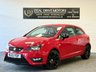 USED 2015 15 SEAT IBIZA 1.2 TSI FR Black Sport Coupe 3dr Petrol Manual Euro 5 (105 ps) SATNAV BLUETOOTH RADIO