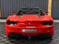 USED 2017 17 FERRARI 488 3.9T V8 Spider 2dr Petrol F1 DCT Euro 6 (s/s) (670 ps) CARBON RACE PACK, PPF, LIFT, FRONT AND REAR CAMERA, FULL CARBON, GOLDRAKE SEATS WITH LIFT, PREMIUM HI-FI, FERRARI WARRANTY UNTIL MAY 2026