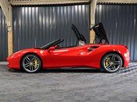 USED 2017 17 FERRARI 488 3.9T V8 Spider 2dr Petrol F1 DCT Euro 6 (s/s) (670 ps) CARBON RACE PACK, PPF, LIFT, FRONT AND REAR CAMERA, FULL CARBON, GOLDRAKE SEATS WITH LIFT, PREMIUM HI-FI, FERRARI WARRANTY UNTIL MAY 2026