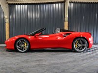 USED 2017 17 FERRARI 488 3.9T V8 Spider 2dr Petrol F1 DCT Euro 6 (s/s) (670 ps) CARBON RACE PACK, PPF, LIFT, FRONT AND REAR CAMERA, FULL CARBON, GOLDRAKE SEATS WITH LIFT, PREMIUM HI-FI, FERRARI WARRANTY UNTIL MAY 2026