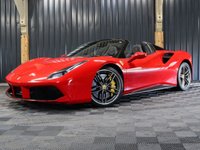 USED 2017 17 FERRARI 488 3.9T V8 Spider 2dr Petrol F1 DCT Euro 6 (s/s) (670 ps) CARBON RACE PACK, PPF, LIFT, FRONT AND REAR CAMERA, FULL CARBON, GOLDRAKE SEATS WITH LIFT, PREMIUM HI-FI, FERRARI WARRANTY UNTIL MAY 2026