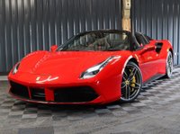 USED 2017 17 FERRARI 488 3.9T V8 Spider 2dr Petrol F1 DCT Euro 6 (s/s) (670 ps) CARBON RACE PACK, PPF, LIFT, FRONT AND REAR CAMERA, FULL CARBON, GOLDRAKE SEATS WITH LIFT, PREMIUM HI-FI, FERRARI WARRANTY UNTIL MAY 2026