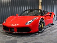 USED 2017 17 FERRARI 488 3.9T V8 Spider 2dr Petrol F1 DCT Euro 6 (s/s) (670 ps) CARBON RACE PACK, PPF, LIFT, FRONT AND REAR CAMERA, FULL CARBON, GOLDRAKE SEATS WITH LIFT, PREMIUM HI-FI, FERRARI WARRANTY UNTIL MAY 2026