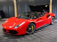 USED 2017 17 FERRARI 488 3.9T V8 Spider 2dr Petrol F1 DCT Euro 6 (s/s) (670 ps) CARBON RACE PACK, PPF, LIFT, FRONT AND REAR CAMERA, FULL CARBON, GOLDRAKE SEATS WITH LIFT, PREMIUM HI-FI, FERRARI WARRANTY UNTIL MAY 2026
