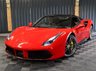 USED 2017 17 FERRARI 488 3.9T V8 Spider 2dr Petrol F1 DCT Euro 6 (s/s) (670 ps) CARBON RACE PACK, PPF, LIFT, FRONT AND REAR CAMERA, FULL CARBON, GOLDRAKE SEATS WITH LIFT, PREMIUM HI-FI, FERRARI WARRANTY UNTIL MAY 2026