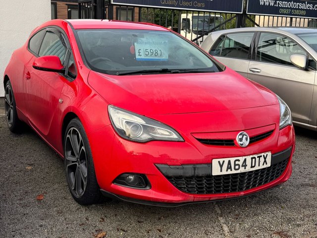 2014 64 Vauxhall Astra Gtc 1.4T Limited Edition Coupe 3dr Petrol Manual Euro 5 (s/s) (140 ps)