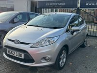 USED 2012 62 FORD FIESTA 1.25 Zetec Hatchback 5dr Petrol Manual Euro 5 (82 ps) 65 MPG ++ LOW INSURANCE