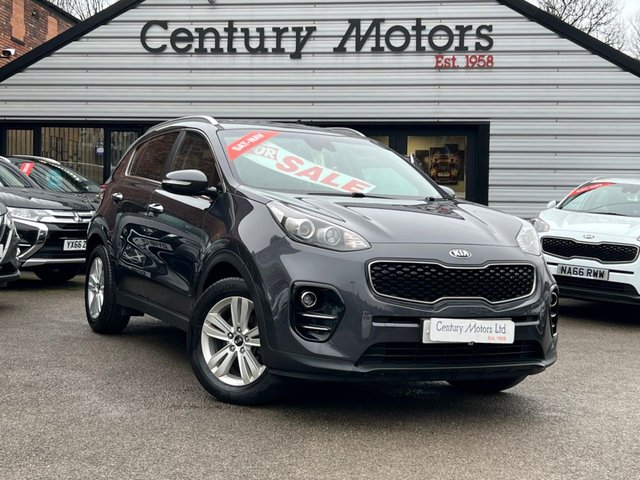 2016 66 Kia Sportage 1.7 CRDi 2 SUV 5dr Euro 6 (s/s)