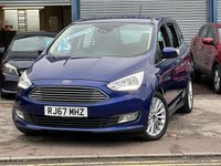 USED 2018 67 FORD GRAND C-MAX 1.0T EcoBoost Titanium MPV 5dr Petrol Manual Euro 6 (s/s) (125 ps) &pound;200 TO SECURE - DELIVERY AVAILABLE