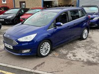USED 2018 67 FORD GRAND C-MAX 1.0T EcoBoost Titanium MPV 5dr Petrol Manual Euro 6 (s/s) (125 ps) &pound;200 TO SECURE - DELIVERY AVAILABLE