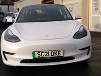 USED 2021 21 TESLA Model 3 (Dual Motor) Long Range Saloon 4dr Electric Auto 4WDE (346 ps) ULEZ COMPLIANT, Enhanced Autopilot, Panoramic Glass Roof, Heated Front seats, Heated Steering wheel, 18 inch Alloys, Free RAC Warranty and Free 1yr RAC Recovery package