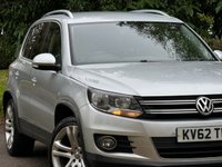 USED 2012 62 VOLKSWAGEN TIGUAN 2.0 TDI Sport SUV 5dr Diesel Manual 4WD Euro 5 (170 ps) 