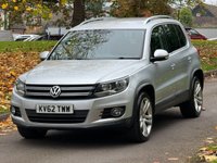 USED 2012 62 VOLKSWAGEN TIGUAN 2.0 TDI Sport SUV 5dr Diesel Manual 4WD Euro 5 (170 ps) 