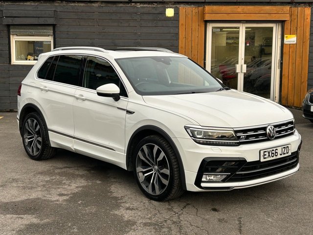 2016 66 Volkswagen Tiguan 2.0 TDI BlueMotion Tech R-Line SUV 5dr Diesel DSG 4Motion Euro 6 (s/s) (150 ps)