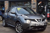 USED 2016 66 NISSAN JUKE 1.6 Tekna SUV 5dr Petrol XTRON Euro 6 (117 ps) Automatic Heated Leather Seats