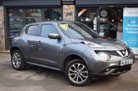 USED 2016 66 NISSAN JUKE 1.6 Tekna SUV 5dr Petrol XTRON Euro 6 (117 ps) Automatic Heated Leather Seats
