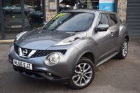 USED 2016 66 NISSAN JUKE 1.6 Tekna SUV 5dr Petrol XTRON Euro 6 (117 ps) Automatic Heated Leather Seats