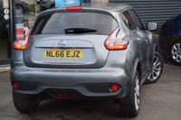 USED 2016 66 NISSAN JUKE 1.6 Tekna SUV 5dr Petrol XTRON Euro 6 (117 ps) Automatic Heated Leather Seats