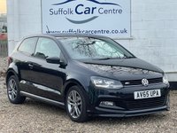 USED 2015 65 VOLKSWAGEN POLO 1.2 TSI BlueMotion Tech R-Line Hatchback 3dr Petrol Manual Euro 6 (s/s) (90 ps) www.suffolkcarcentre.co.uk - Located at Lowestoft