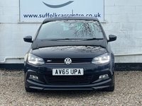 USED 2015 65 VOLKSWAGEN POLO 1.2 TSI BlueMotion Tech R-Line Hatchback 3dr Petrol Manual Euro 6 (s/s) (90 ps) www.suffolkcarcentre.co.uk - Located at Lowestoft
