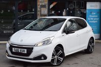 USED 2016 16 PEUGEOT 208 1.2 PureTech GT Line Hatchback 5dr Petrol Manual Euro 6 (s/s) (110 ps) 6 MONTHS RAC PLATINUM WARRANTY