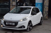 USED 2016 16 PEUGEOT 208 1.2 PureTech GT Line Hatchback 5dr Petrol Manual Euro 6 (s/s) (110 ps) 6 MONTHS RAC PLATINUM WARRANTY
