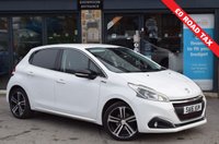 USED 2016 16 PEUGEOT 208 1.2 PureTech GT Line Hatchback 5dr Petrol Manual Euro 6 (s/s) (110 ps) 6 MONTHS RAC PLATINUM WARRANTY