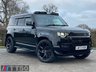 USED 2022 72 LAND ROVER DEFENDER 3.0 D250 MHEV SE Hard Top SUV 5dr Diesel Auto 4WD MWB Euro 6 (s/s) (250 ps) FULLY KITTED WITH REAR SEAT CONVERS