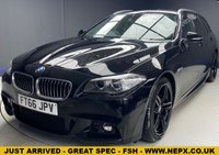 USED 2016 66 BMW 5 SERIES 2.0 520d M Sport Touring 5dr Diesel Auto Euro 6 (s/s) (190 ps) 