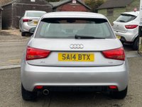 USED 2014 14 AUDI A1 1.6 TDI Sport Hatchback 3dr Diesel Manual Euro 5 (s/s) (105 ps) THIS CAR COMES WITH 6 MONTHS WARRANTY, BREAKDOWN COVER AND RECOVERY +  HALF LEATHER TRIM+  LUMBAR SUPPORT+  PARKING SENSORS +  BLUETOOTH CONNECTION +  AUDIO CONNECTIVITY +  USB CONNECTION +  DAB RADIO +  SAT NAVIGATION +  CRUISE CONTROL +  TRACTION CONTROL +  SPEED LIMITER +  16 INCH ALLOY WHEELS