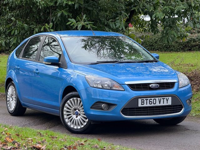 2011 60 Ford Focus 1.6 TDCi DPF Titanium Hatchback 5dr Diesel Manual (115 g/km, 108 bhp)