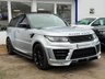 USED 2016 16 LAND ROVER RANGE ROVER SPORT 3.0 SDV6 HSE DYNAMIC LUMMA KIT OPEN PAN ROOF SAT NAV CAMERA STEPS LED DAYLIGHTS BLACK PACK~22" ALLOYS~RED LEATHER
