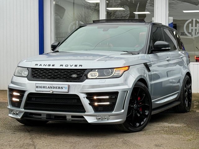 2016 16 Land Rover Range Rover Sport 3.0 SDV6 HSE DYNAMIC LUMMA KIT OPEN PAN ROOF SAT NAV CAMERA STEPS LED DAYLIGHTS