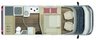 USED 2019 69 BURSTNER LYSEO 680 G Harmony Line 